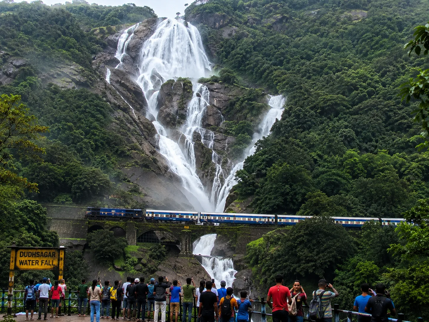 Dudhsagar waterfall trip from Goa