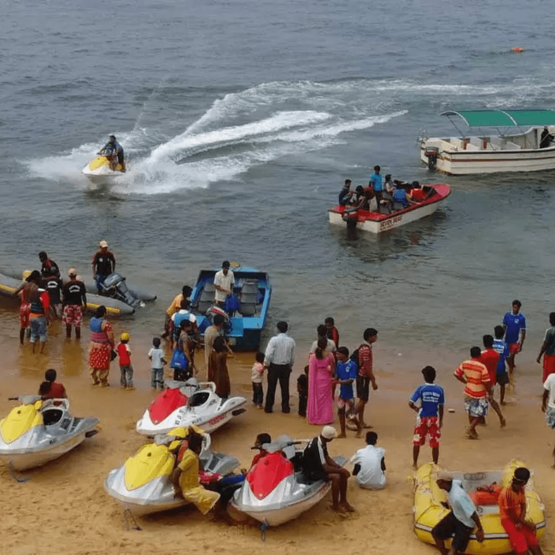 best beaches for goa water sports