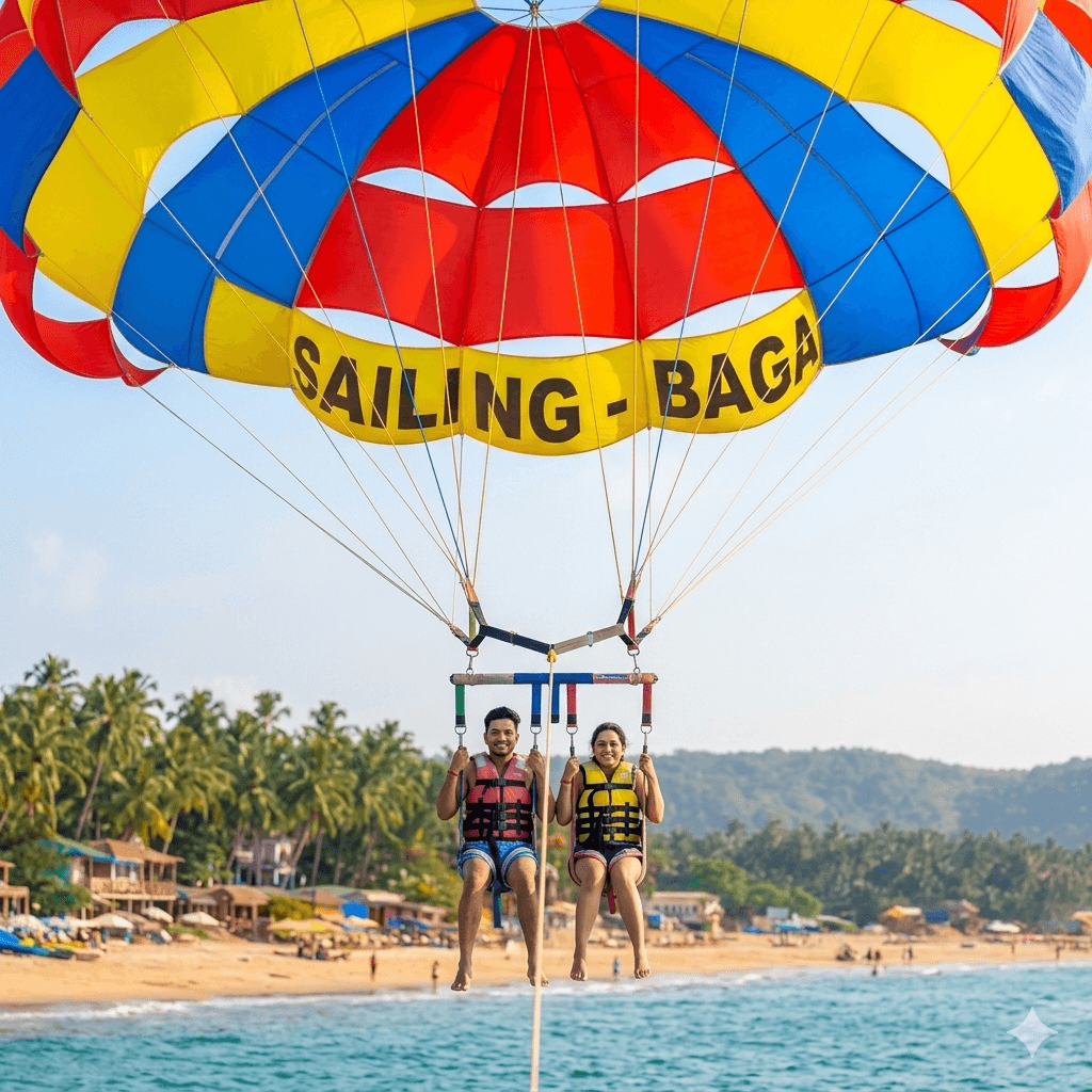 parasailing in baga beach goa parasailing in baga beach goa