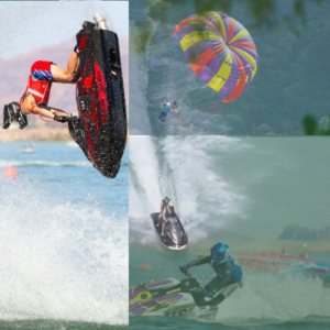 parasailing with jet ski in baga beach goa