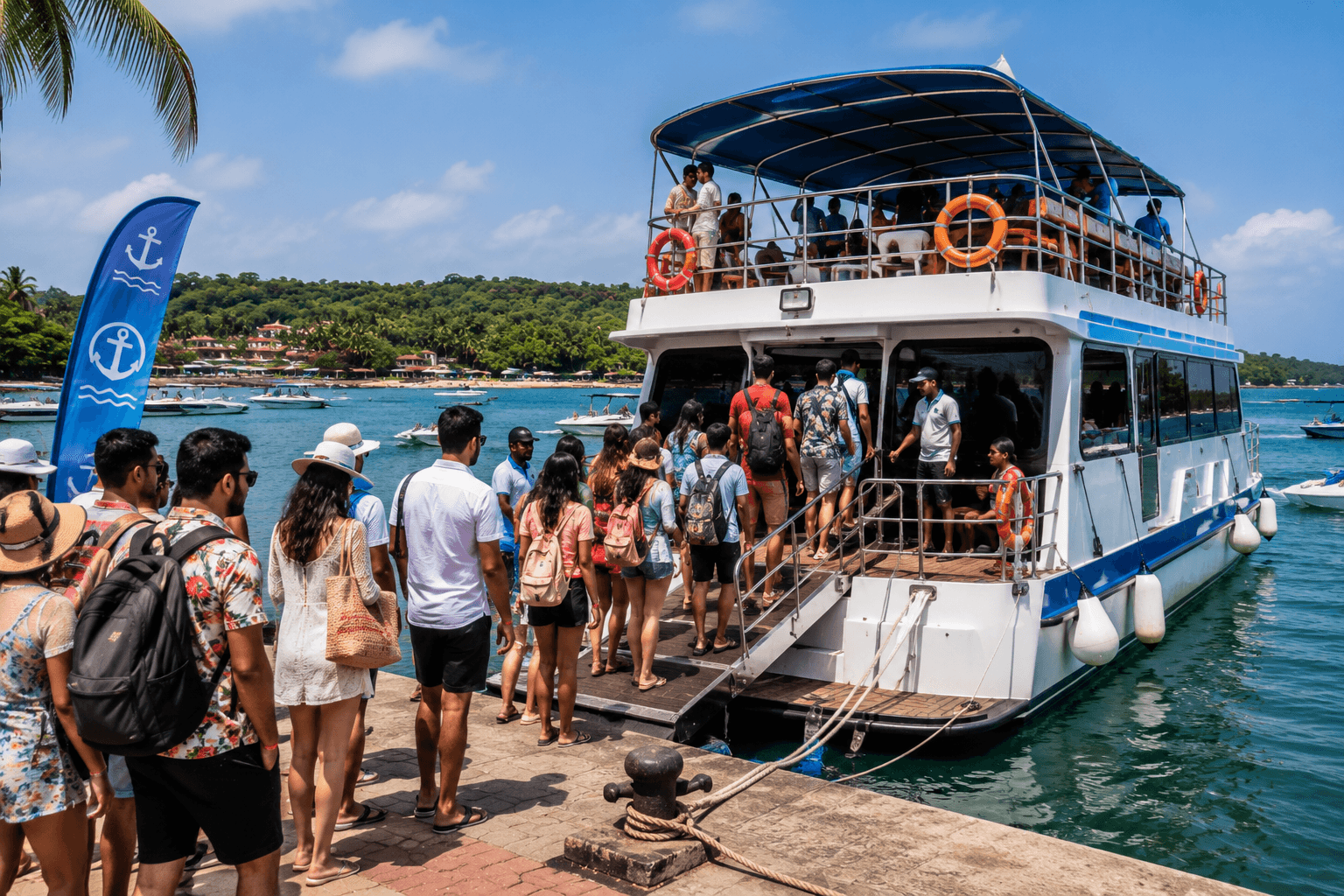 Boat party Goa timing and reporting details
