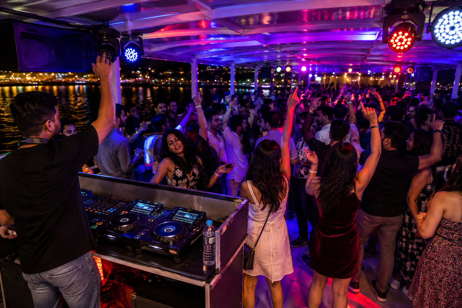 Goa dinner cruise DJ music and dance party