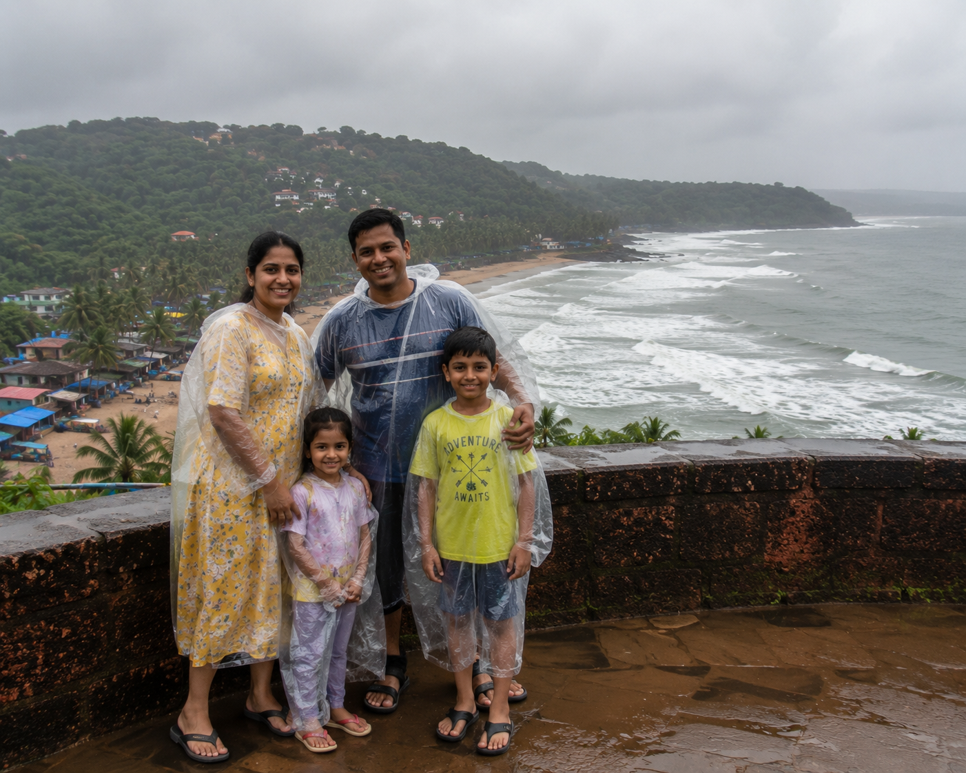 Goa family monsoon holiday package