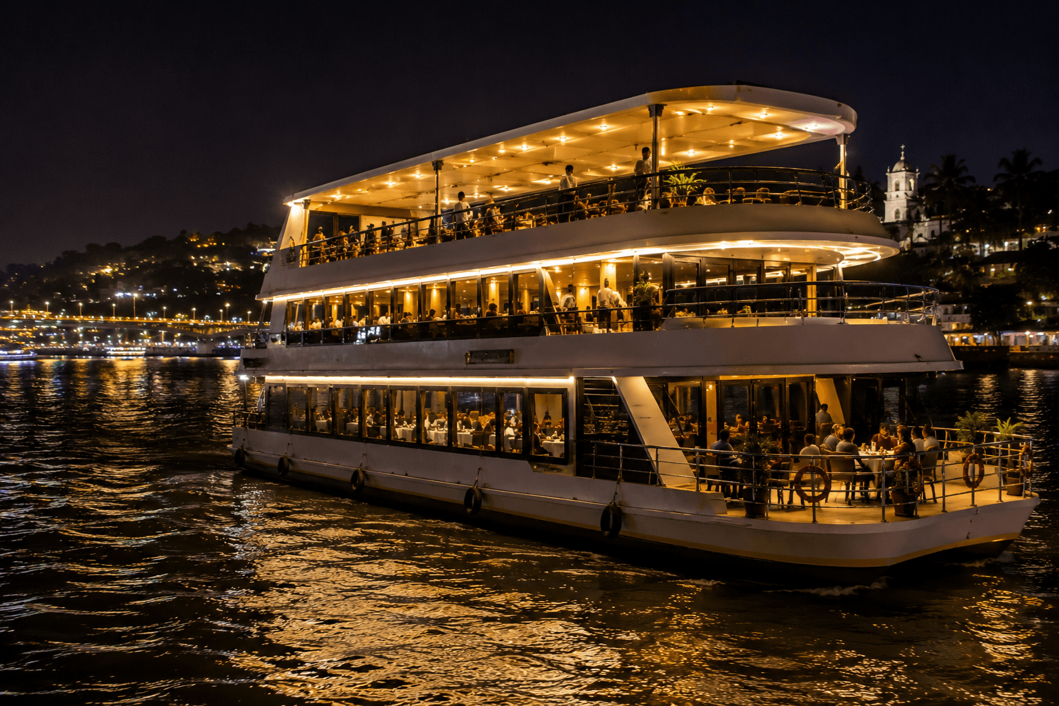 Luxury cruise booking in Goa premium experience