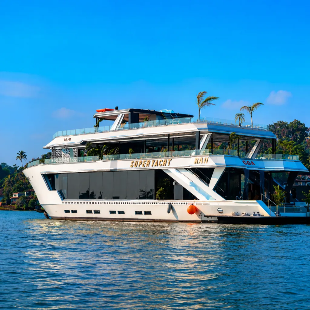 ra 11 luxury dinner cruise goa