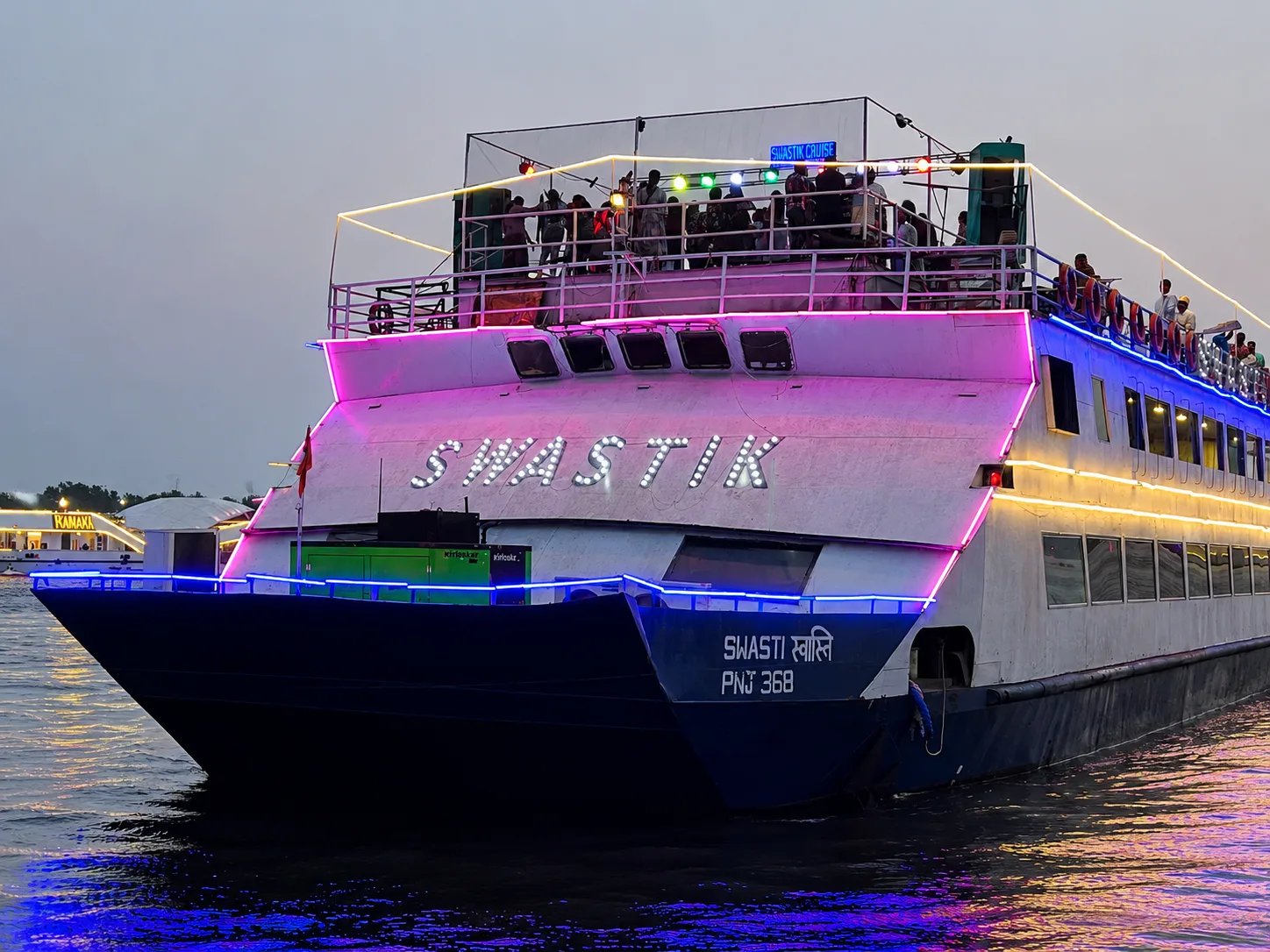 Swastik dinner cruise boat in Goa