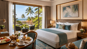 4 star hotel near Baga Beach for Goa Package 3 Night 4 Days from Dabolim Airport