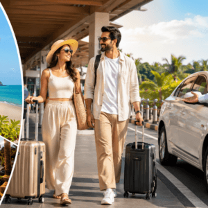 Goa Package 3 Night 4 Days from Dabolim Airport with private taxi pickup and 4 star hotel near Baga Beach