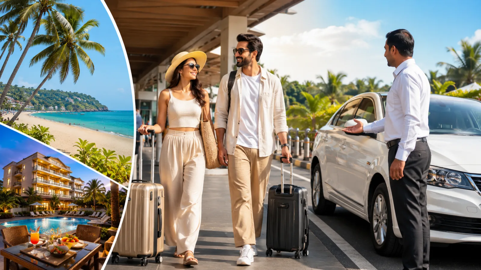 Goa package 3 nights 4 days from Dabolim Airport