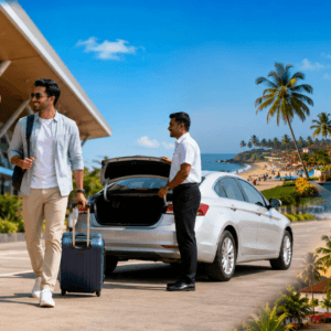 Goa Package 3 Night 4 Days from Mopa Airport with private taxi pickup and 4 star hotel near Baga Beach