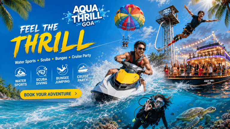 Goa Water Sports and Tour Packages with scuba diving and parasailing