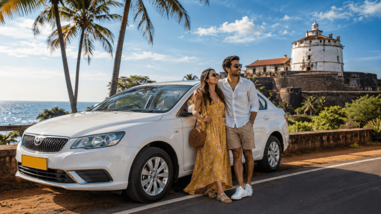 Goa activities price list with North Goa private taxi sightseeing in package