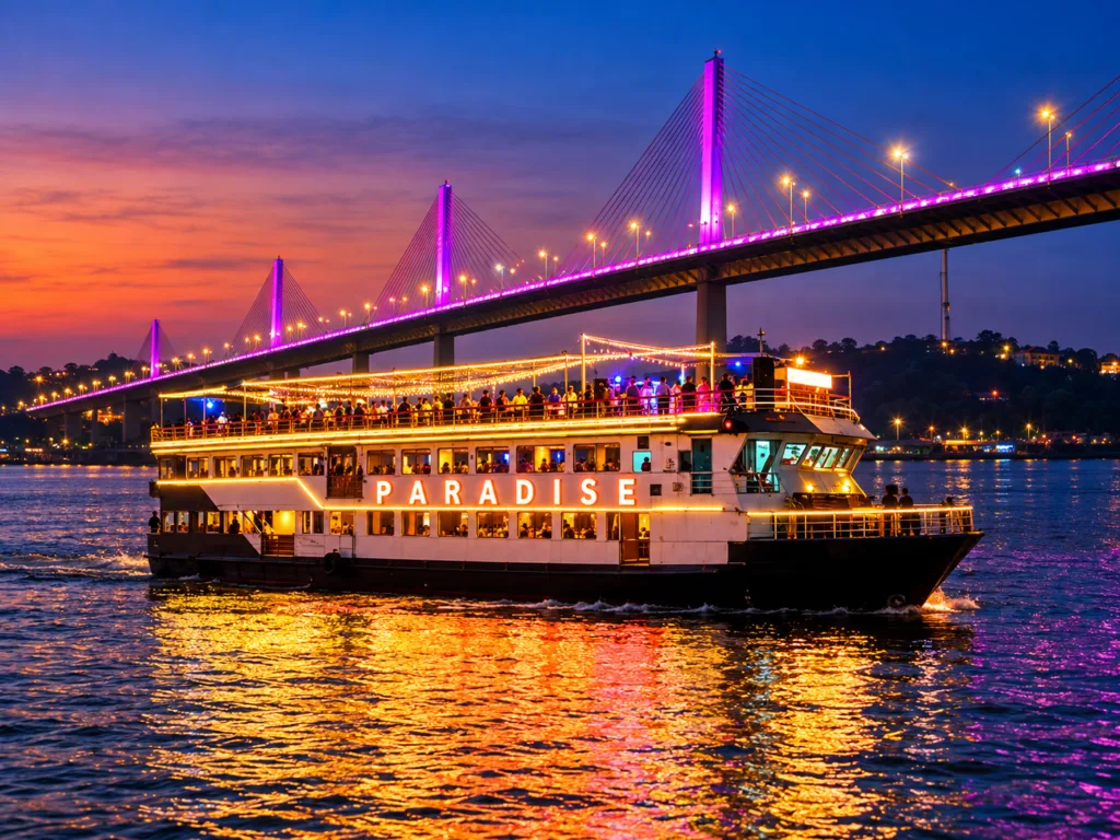 Paradise sunset cruise Goa on Mandovi River