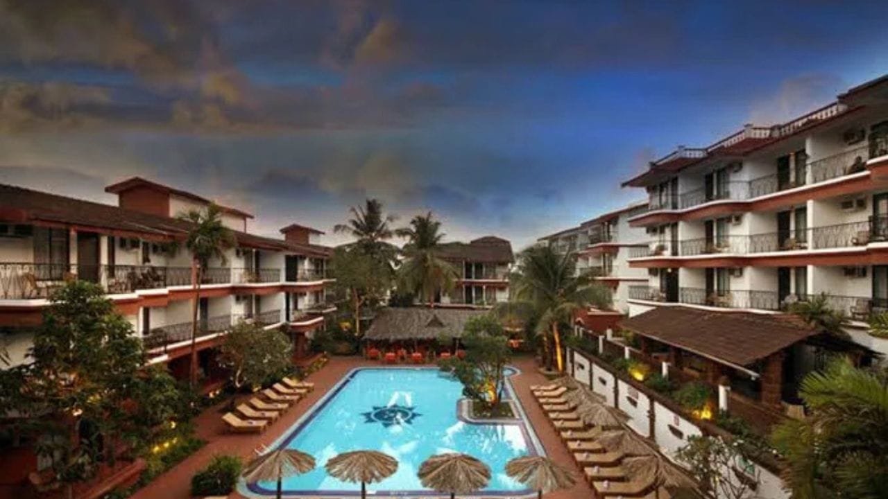 Pride Premier Sun Village Resort and Spa Goa swimming pool