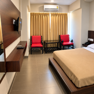 Deluxe AC room at Rivasa Resort, Calangute, Goa